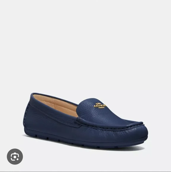Coach | Shoes | Coach Royal Blue Marley Driver Loafers With  display picture 1